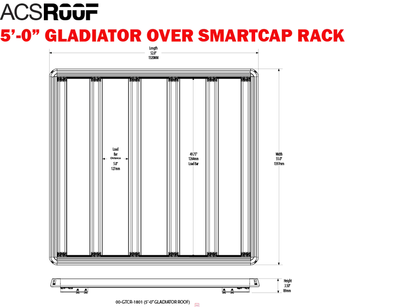 Leitner ACS ROOF | Over Truck Cap Platform | Smartcap
