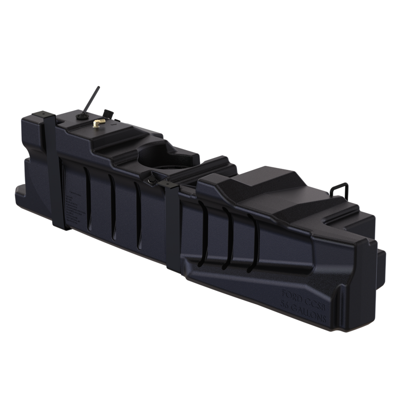 S&B 56 Gallon High-Capacity Fuel Tank | 2011-2016 Ford Powerstroke 6.7L Crew Cab Short Bed