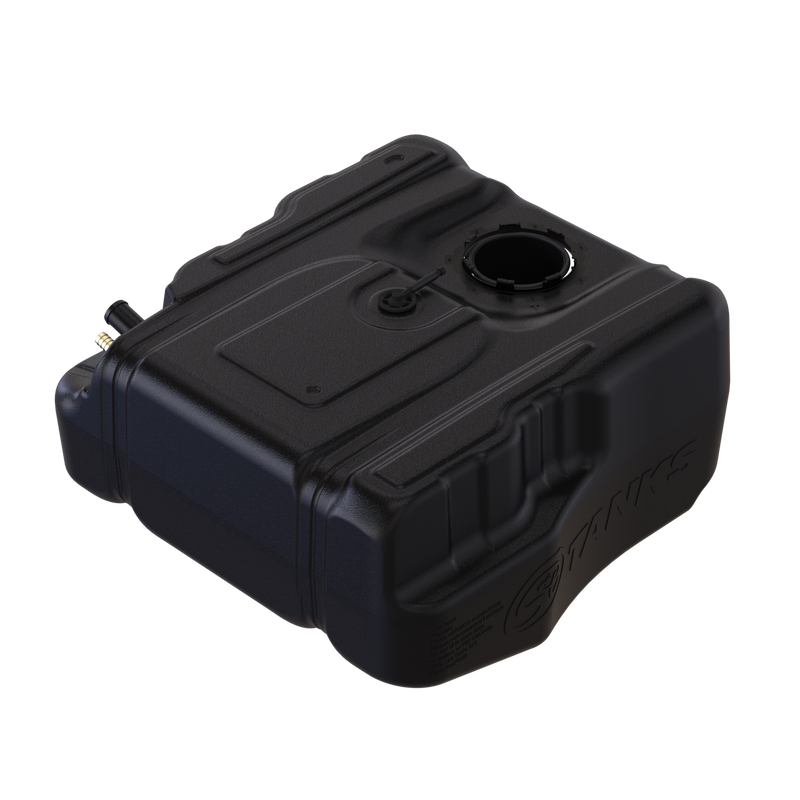 S&B 40 Gallon (After Axle) High-Capacity Fuel Tank | 2011-2016 Ford F250, F350, F450, F550 Powerstroke 6.7L, Cab Chassis