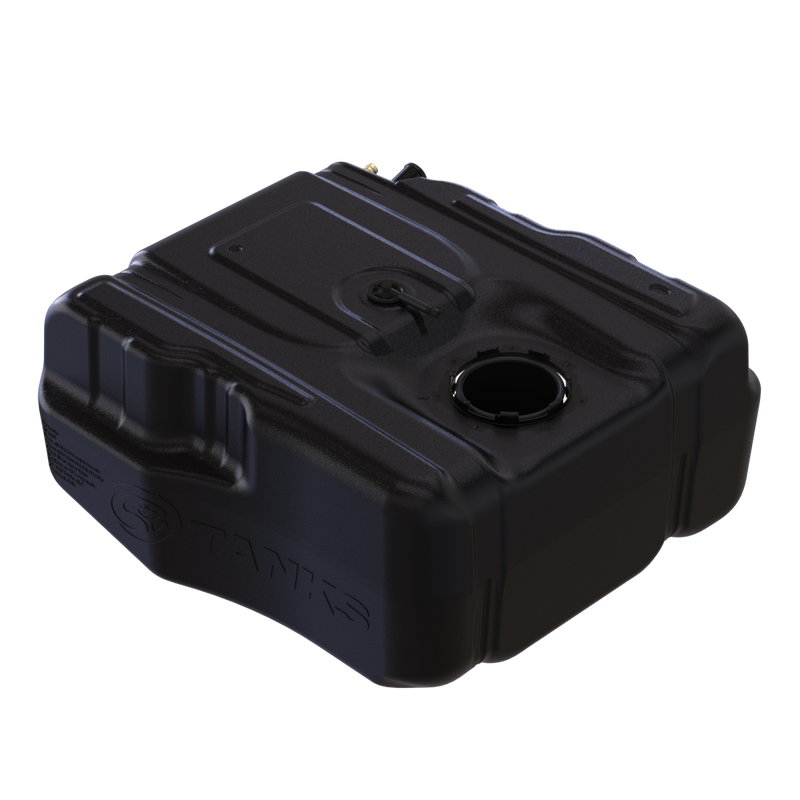 S&B 40 Gallon (After Axle) High-Capacity Fuel Tank | 2011-2016 Ford F250, F350, F450, F550 Powerstroke 6.7L, Cab Chassis