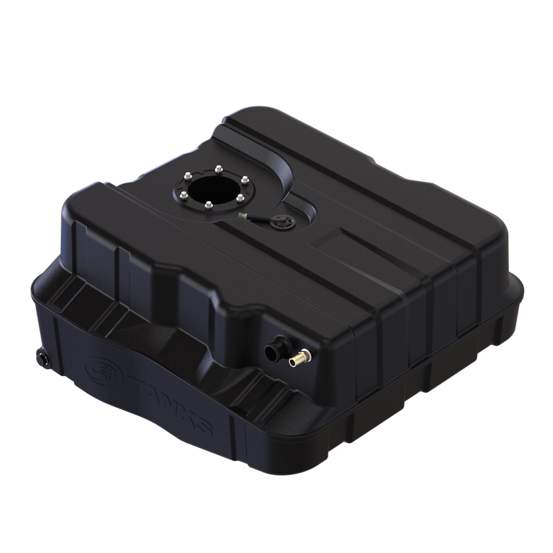 S&B 40 Gallon (After Axle) High-Capacity Fuel Tank 2000-2010 Ford Powerstroke 7.3L, 6.0L, 6.4L F-350, F-450, F-550 Cab Chassis