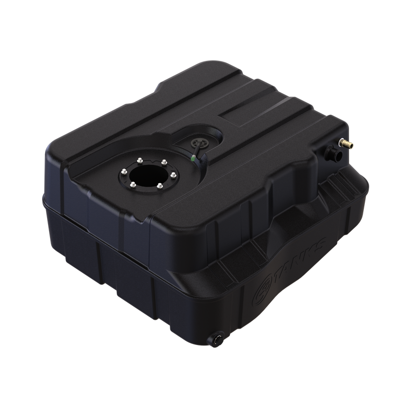 S&B 40 Gallon (After Axle) High-Capacity Fuel Tank 2000-2010 Ford Powerstroke 7.3L, 6.0L, 6.4L F-350, F-450, F-550 Cab Chassis
