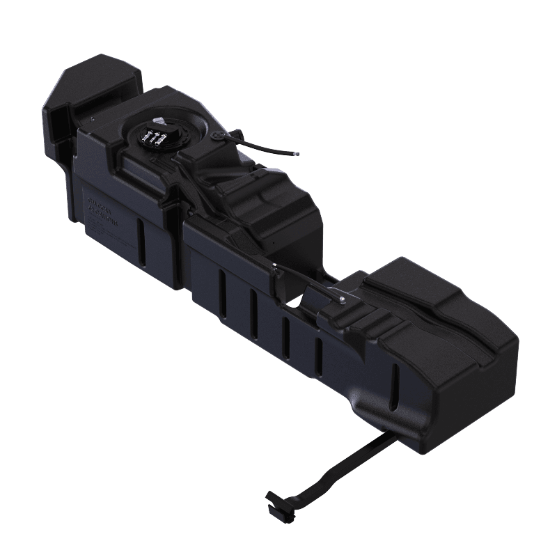 S&B 62 Gallon High-Capacity Fuel Tank | 2004-2010 GM Duramax 6.6L LLY, LBZ, LMM Crew Cab Short Bed