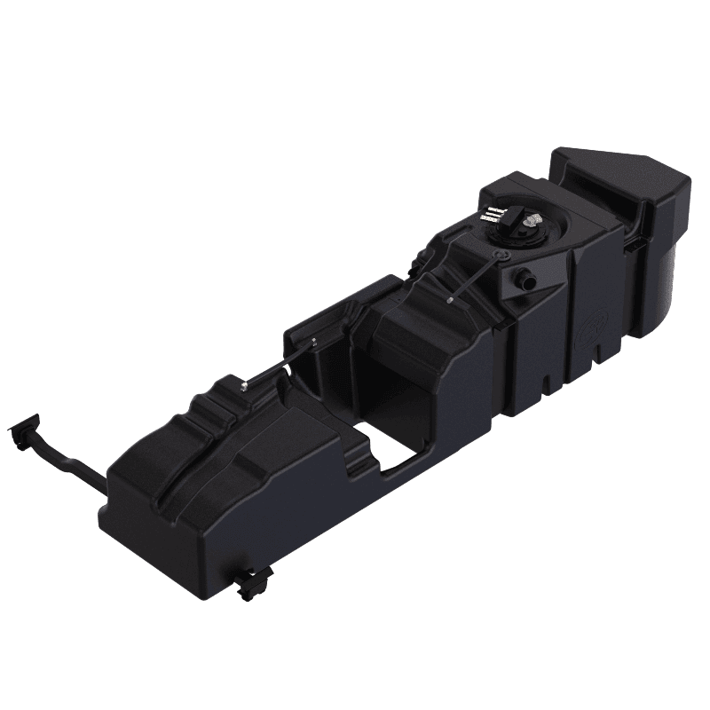 S&B 62 Gallon High-Capacity Fuel Tank | 2004-2010 GM Duramax 6.6L LLY, LBZ, LMM Crew Cab Short Bed