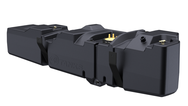 S&B 60 Gallon High-Capacity Fuel Tank | 1999-2007 Ford F250, F350 Powerstroke 7.3L, 6.0L Crew Cab Short Bed
