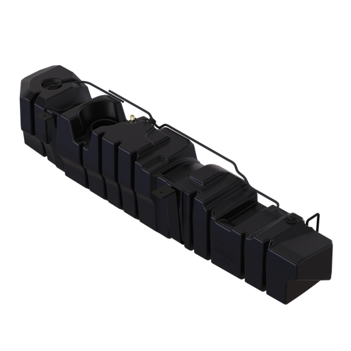 S&B 60 Gallon High-Capacity Fuel Tank | 1999-2010 Ford Powerstroke 7.3L, 6.0L, 6.4L Crew Cab & Ext Cab Long Bed