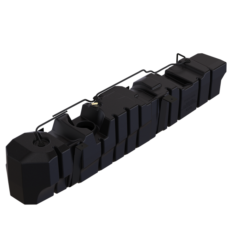 S&B 60 Gallon High-Capacity Fuel Tank | 1999-2010 Ford Powerstroke 7.3L, 6.0L, 6.4L Crew Cab & Ext Cab Long Bed