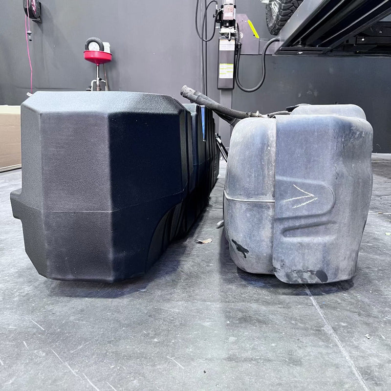 S&B 60 Gallon High-Capacity Fuel Tank | 1999-2010 Ford Powerstroke 7.3L, 6.0L, 6.4L Crew Cab & Ext Cab Long Bed