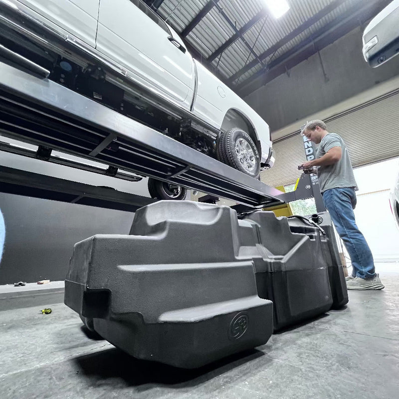 S&B 50 Gallon High-Capacity Fuel Tank | 2005-2026 Dodge Ram Cummins 5.9L & 6.7L, Crew and Quad Cab Short Bed