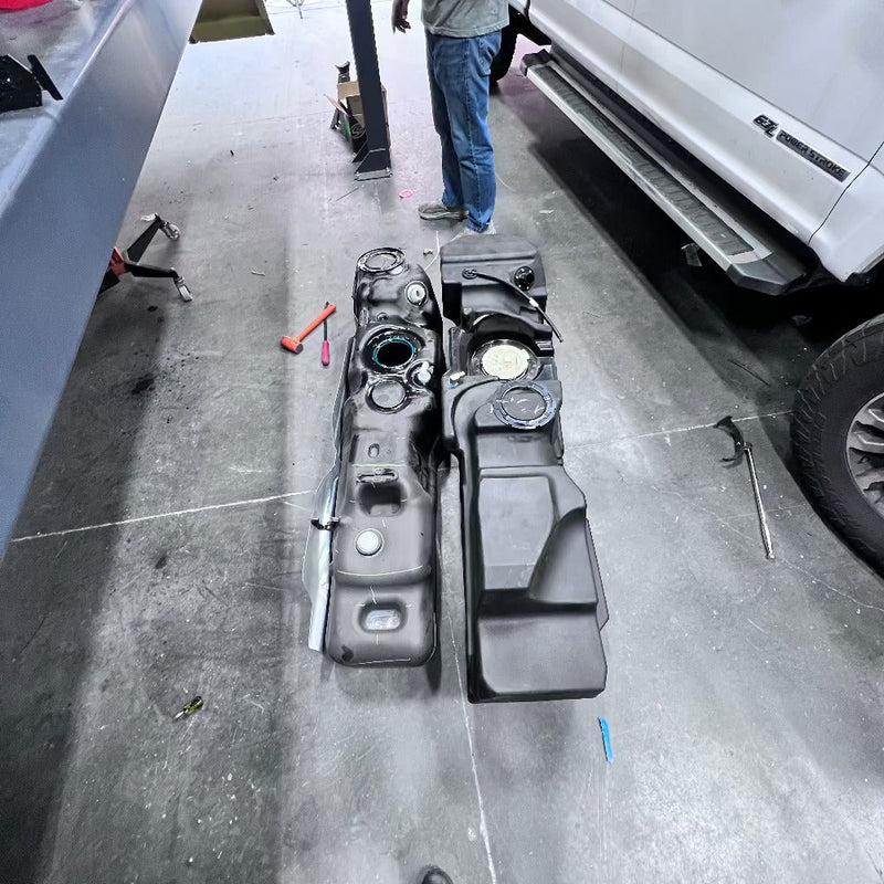 S&B 50 Gallon High-Capacity Fuel Tank | 2005-2026 Dodge Ram Cummins 5.9L & 6.7L, Crew and Quad Cab Short Bed