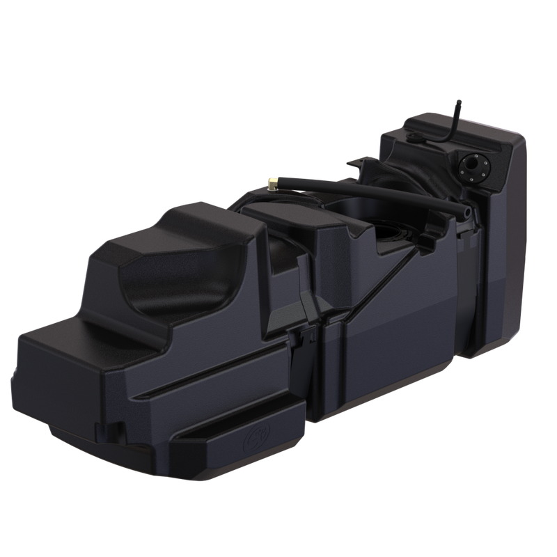 S&B 50 Gallon High-Capacity Fuel Tank | 2005-2026 Dodge Ram Cummins 5.9L & 6.7L, Crew and Quad Cab Short Bed