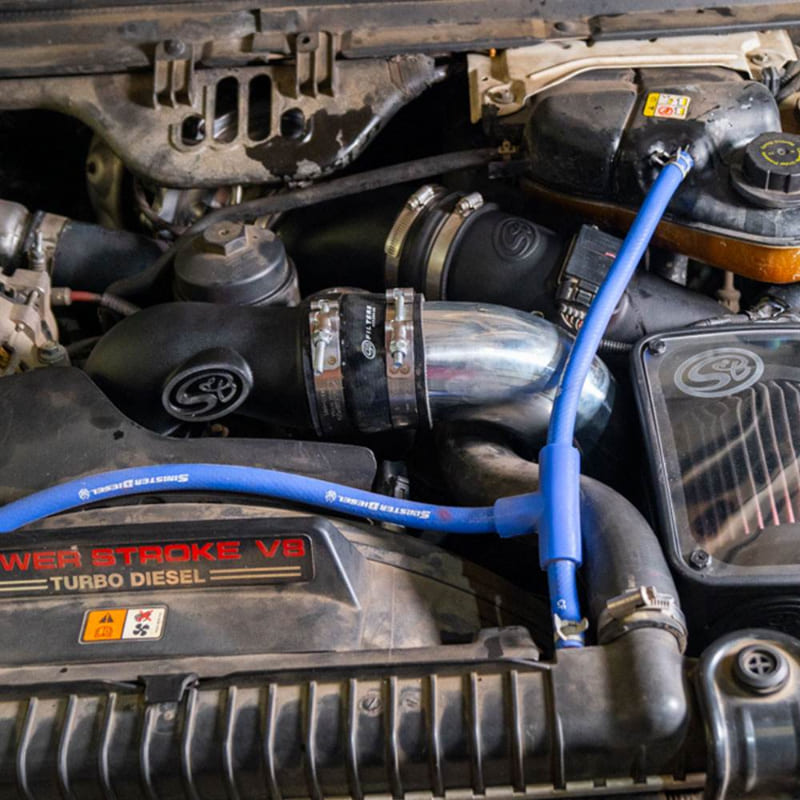 S&B Intake Elbow with Cold Side Intercooler Piping & Boots | 2005-2007 Ford Powerstroke 6.0L