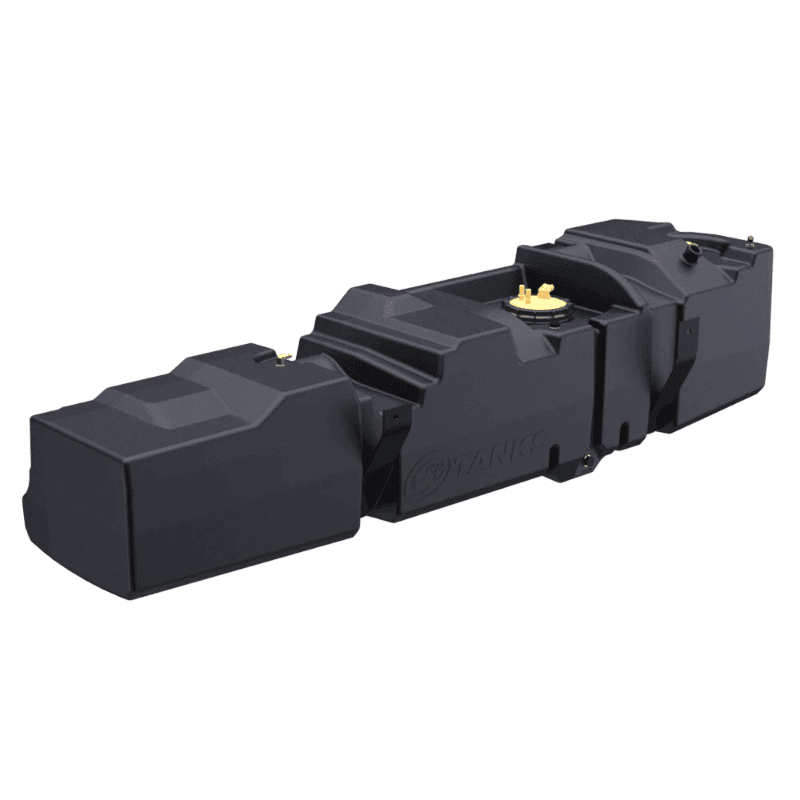 S&B 60 Gallon High-Capacity Fuel Tank | 1999-2007 Ford F250, F350 Powerstroke 7.3L, 6.0L Crew Cab Short Bed