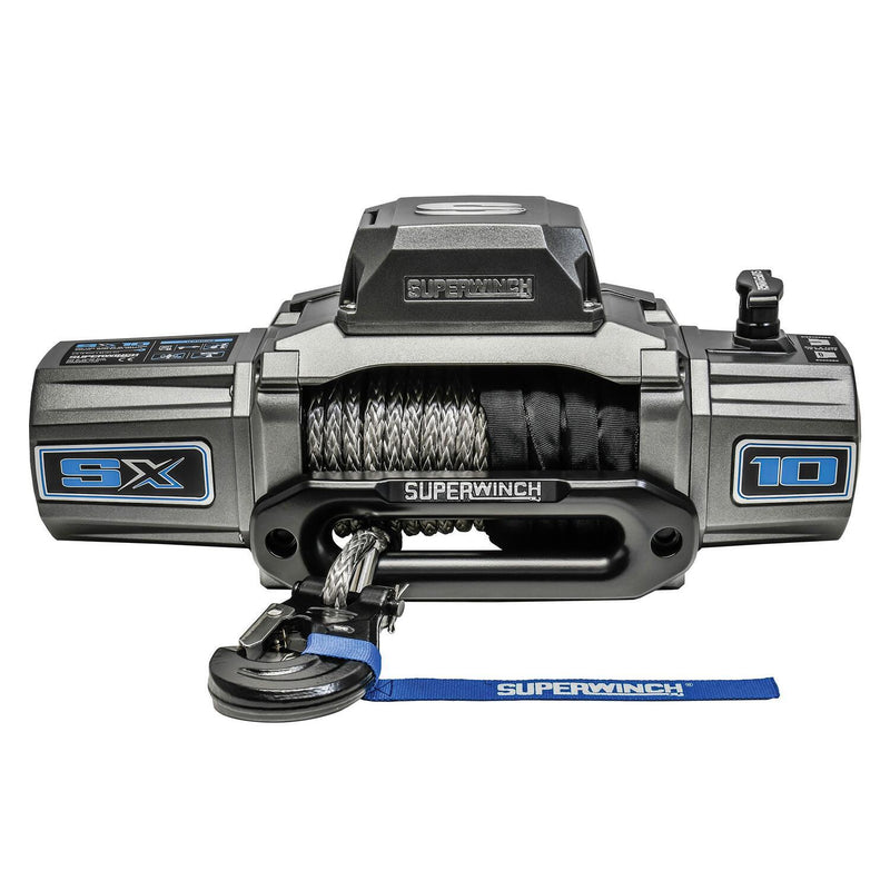 Superwinch SX10SR Winch 12V 10,000 lbs with Synthetic Rope
