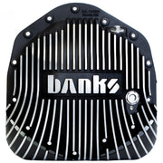 Banks Ram-Air Differential Cover Kit Satin Black/Machined w/Hardware 01-19 Chevy/GMC 03-24 Ram with AAM 11.5 Inch or 11.8 Inch 14 Bolt Rear Axle