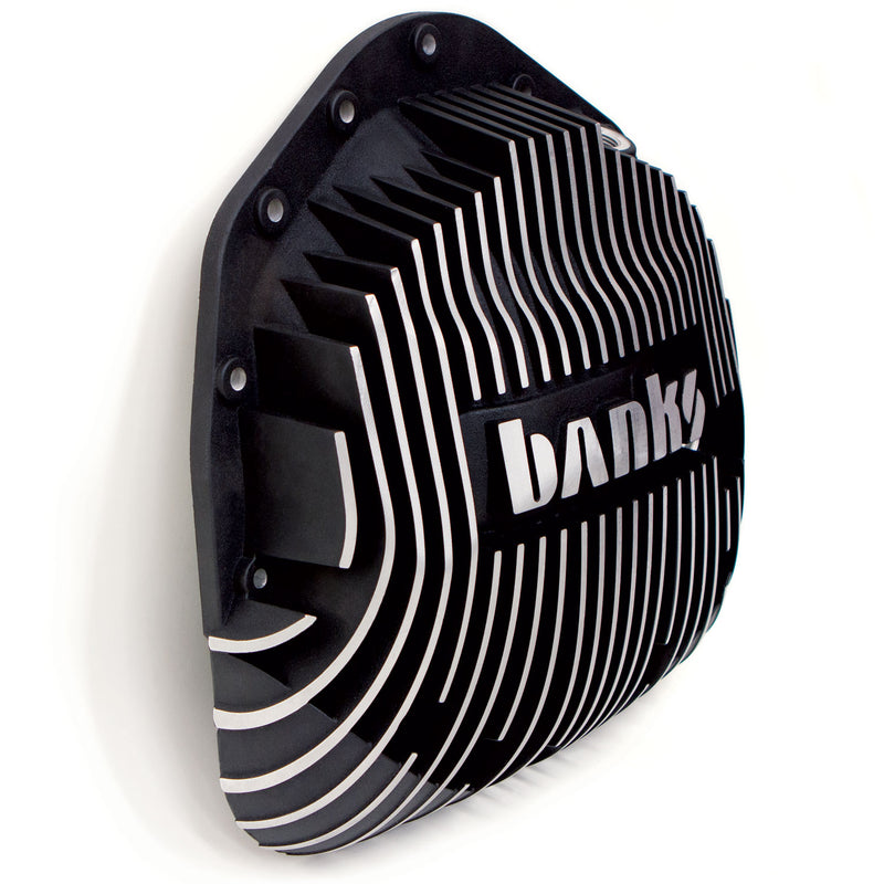 Banks Ram-Air Differential Cover Kit Satin Black/Machined w/Hardware 01-19 Chevy/GMC 03-24 Ram with AAM 11.5 Inch or 11.8 Inch 14 Bolt Rear Axle (2)