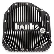 Banks Ram-Air Differential Cover Kit Satin Black/Machined w/Hardware for 17-24 Ford F250 HD Tow Pkg and F350 SRW with Dana M275 Rear Axle