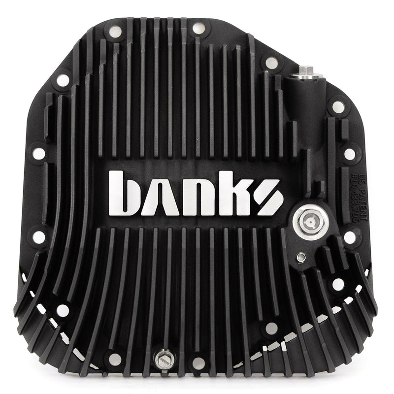 Banks Ram-Air Differential Cover Kit Black Ops w/Hardware for 17-24 Ford F250 HD Tow Pkg and F350 SRW with Dana M275 Rear Axle