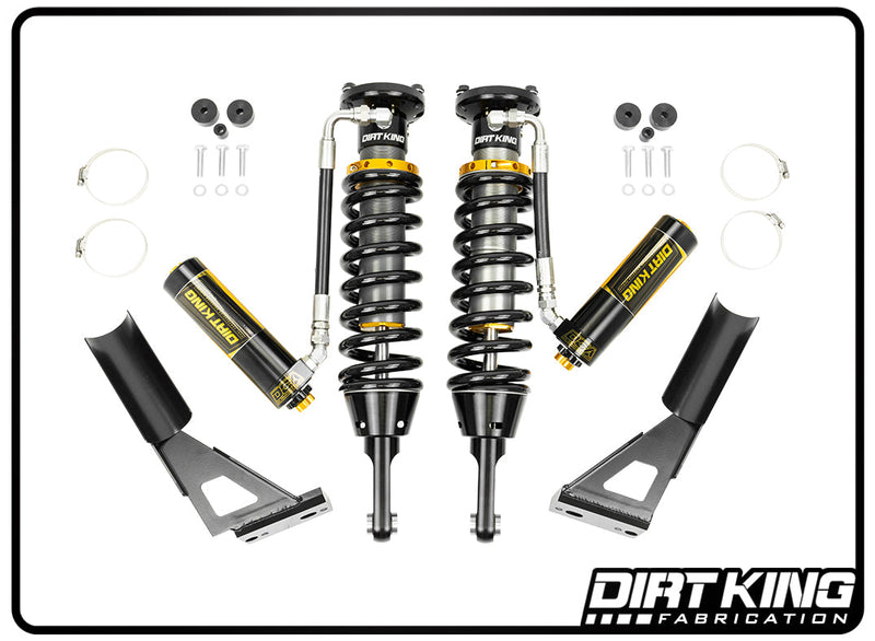 Dirt King 2.5 Coilovers | DCA Remote Reservoir | 03-24 4Runner | 07-14 FJ Cruiser | 03-23 GX - Underland Offroad