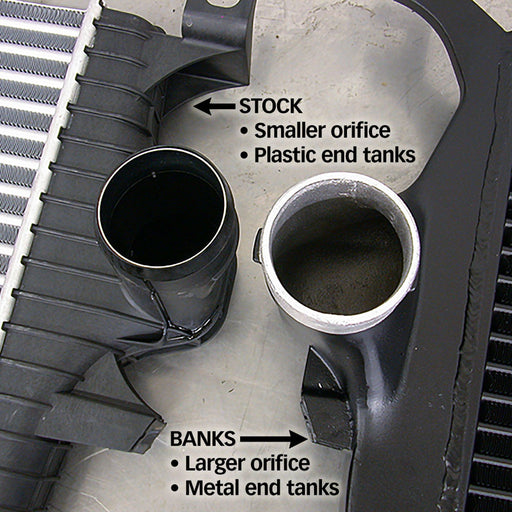 Banks Intercooler System 05-07 Ford 6.0L F250/F350/F450 W/High-Ram and Boost Tubes (2)