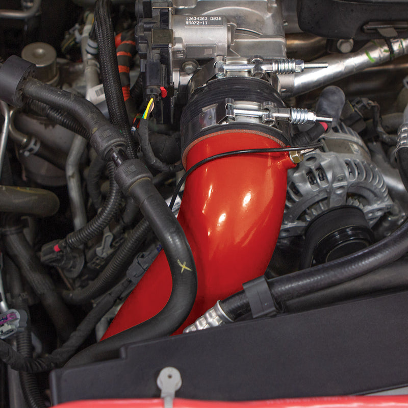 Banks Boost Tube Upgrade Kit 2012-2016 Chevy/GMC 6.6L Duramax LML Banks Power (Red) (4)