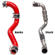 Banks Boost Tube Upgrade Kit Red Powder Coated (Set) for 17-19 Chevy/GMC 2500/3500 6.6L Duramax L5P (3)