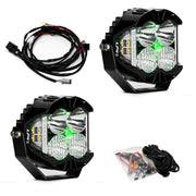 Baja Designs LP4 Pro LED Auxiliary Light Pod Pair Light Pattern Color Backlight | Universal
