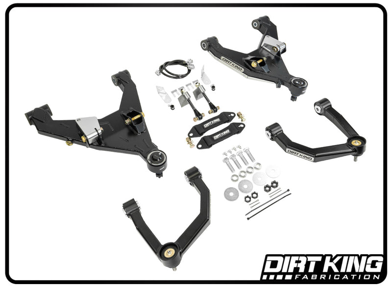 Dirt King +2" Long Travel Kit | 03-24 4Runner | 07-14 FJ Cruiser - Underland Offroad