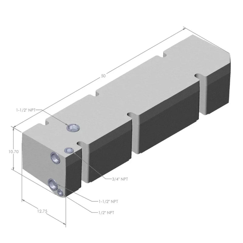 S&B 22 Gallon Driver Side Undercarriage Fresh Water Tank 2007-2026 Mercedes Sprinter 144" & 170" Wheelbase