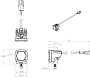 Baja Designs LED Light Pods S1 Pair | Universal