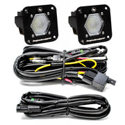 Baja Designs LED Light Pods S1 Pair LED Flush Mount Backup Kit | Universal