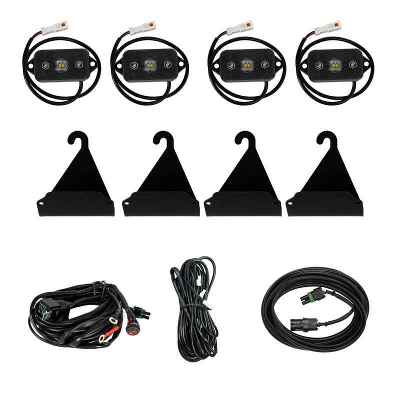 Baja Designs Bed Rail Cargo Light Kit | 2005-2025 Toyota Tacoma | 2007-2025 Toyota Tundra | More