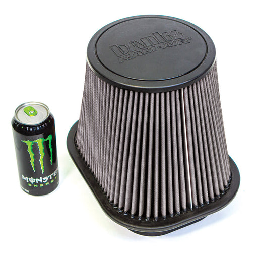 Banks Ram-Air Dry Filter for 17-19 Ford Super Duty 6.7L and 20-24 Chevy/GMC 2500/3500 6.6L Duramax