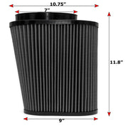 Banks Air Filter Element for 20-24 Ford F250-F450 6.7L Powerstroke Dry Filter (3)