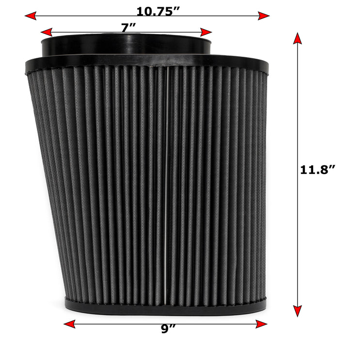 Banks Air Filter Element for 20-24 Ford F250-F450 6.7L Powerstroke Dry Filter (3)