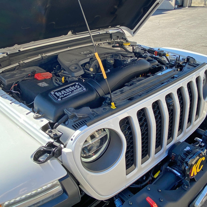 Banks Ram-Air, Big-Ass Dry Filter Cold Air Intake System for 18-26 Jeep Wrangler JL 3.6L 20-26 Gladiator 3.6L (5)