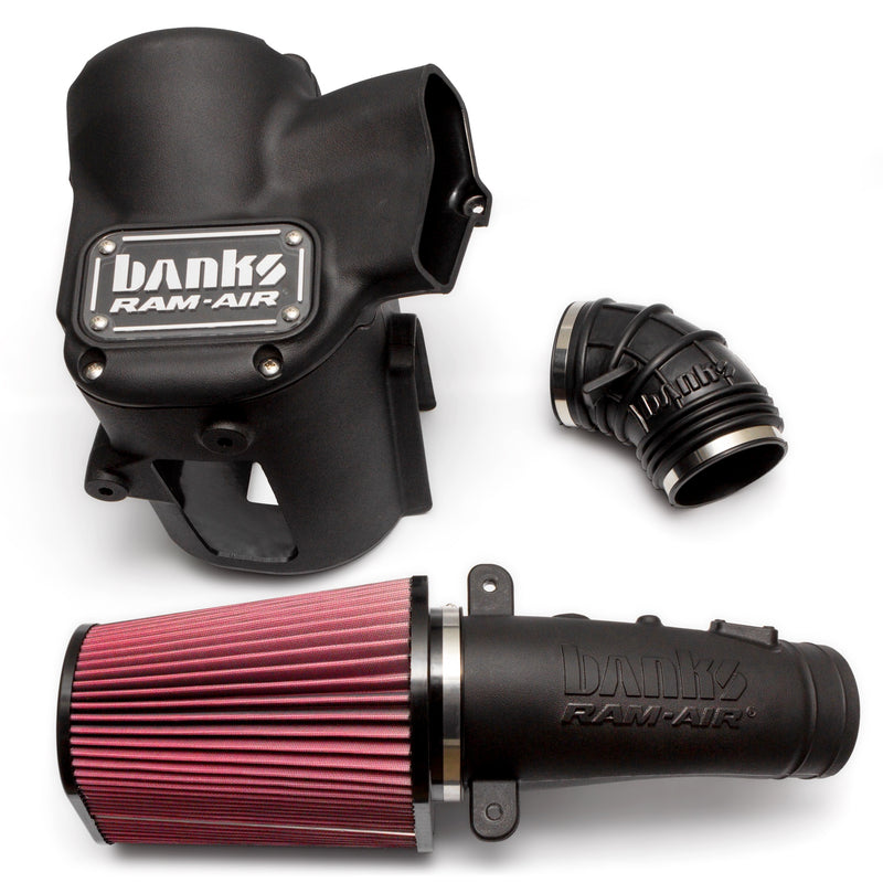 Banks Ram-Air Cold-Air Intake System Oiled Filter for 20-22 Ford F250/F350/F450 6.7L Power Stroke (3)
