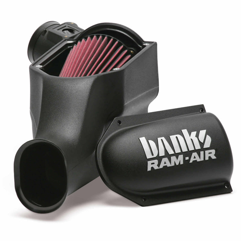 Banks Ram-Air Cold-Air Intake System Oiled Filter 03-07 Ford 6.0L (2)