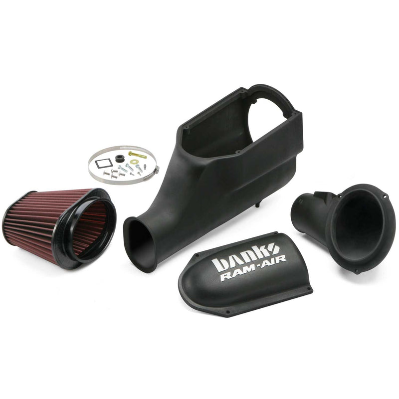 Banks Ram-Air Cold-Air Intake System Oiled Filter 03-07 Ford 6.0L (3)