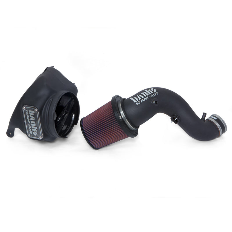 Banks Ram-Air Cold-Air Intake System Oiled Filter 2013-2018 6.7L Cummins Diesel (2)