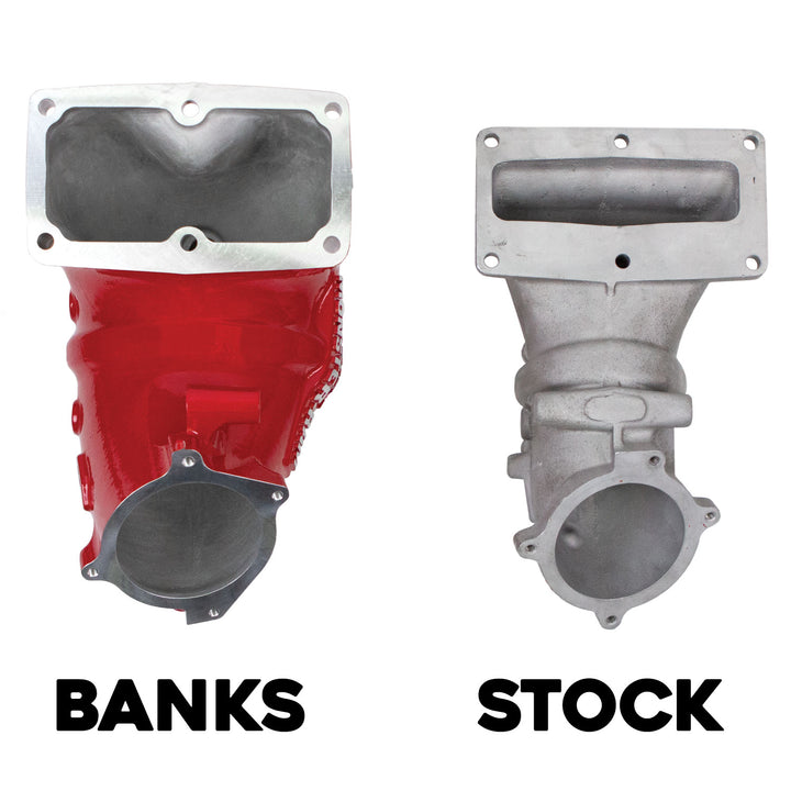 Banks Monster-Ram Intake System for 13-18 Dodge Ram 2500/3500 6.7L Cummins Red Powdercoat (4)