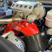 Banks Monster-Ram Intake System for 13-18 Dodge Ram 2500/3500 6.7L Cummins Red Powdercoat (6)