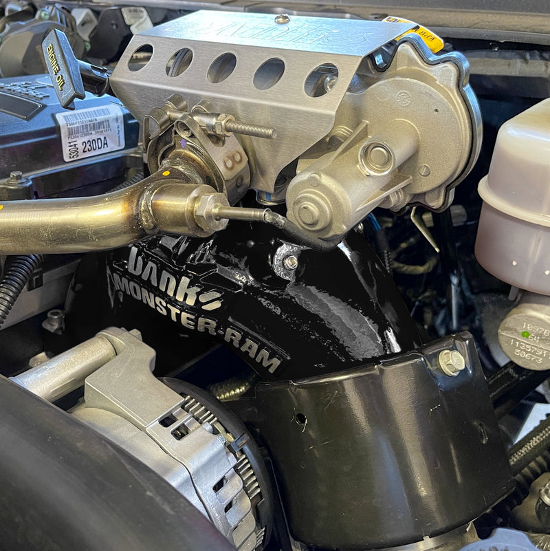 Banks Monster-Ram Intake System for 19-24 Ram 2500/3500 6.7L Cummins Black Powdercoat (6)