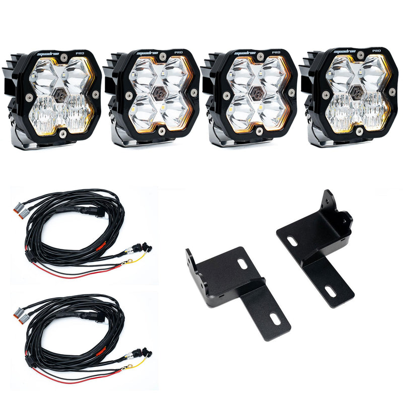 Baja Designs Squadron 2.0 Pro Behind-the-Grille Light Kit | 2025+ Toyota 4Runner