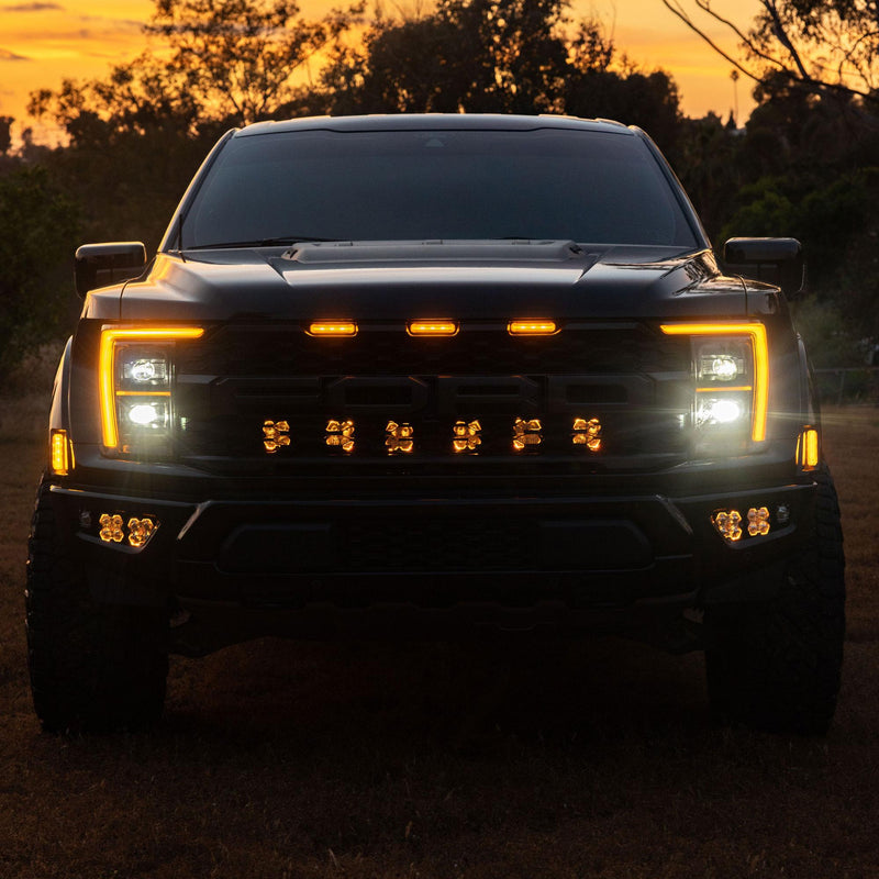 Baja Designs Squadron 2.0 Sport Behind-the-Grille Light Kit | 2021-2023 Ford F-150 | 2021+ Ford F-150 Raptor