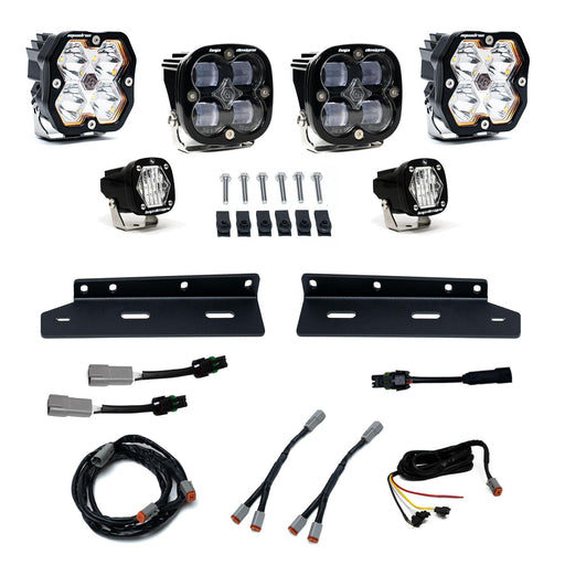 Baja Designs Squadron 2.0 Sport/Squadron SAE/S1 Fog Pocket Light Kit | 2021+ Ford F-150 | 2021+ Ford F-150 Raptor