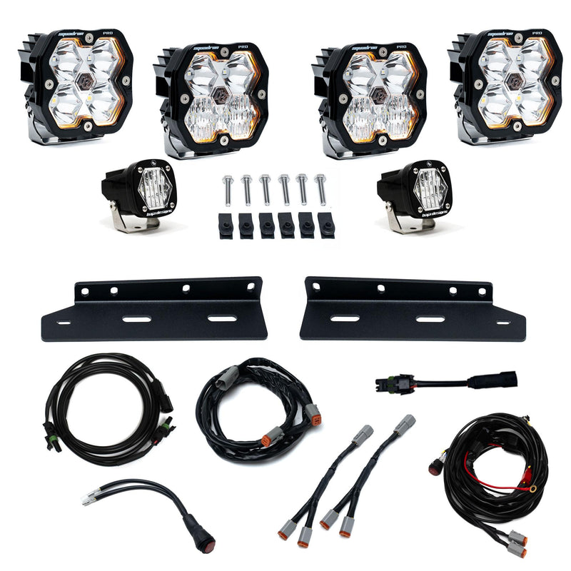 Baja Designs Squadron 2.0 Pro/S1 Fog Pocket Light Kit | 2021+ Ford F-150 | 2021+ Ford F-150 Raptor