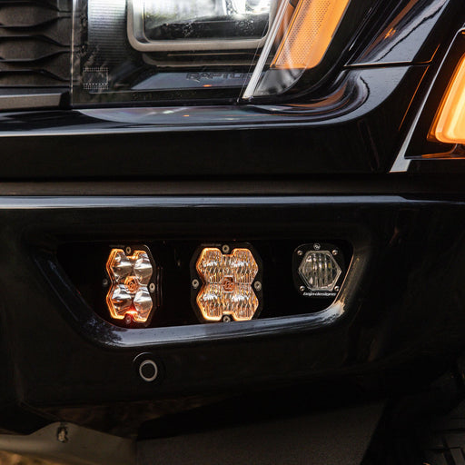 Baja Designs Squadron 2.0 Pro/S1 Fog Pocket Light Kit | 2021+ Ford F-150 | 2021+ Ford F-150 Raptor