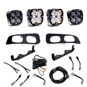 Baja Designs Squadron 2.0 Sport/Squadron SAE Dual Fog Pocket Light Kit | 2023+ Ford F-250 | 2023+ Ford F-350