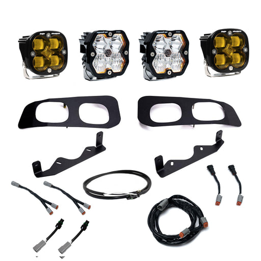 Baja Designs Squadron 2.0 Pro/Squadron SAE Dual Fog Pocket Light Kit | 2023+ Ford F-250 | 2023+ Ford F-350